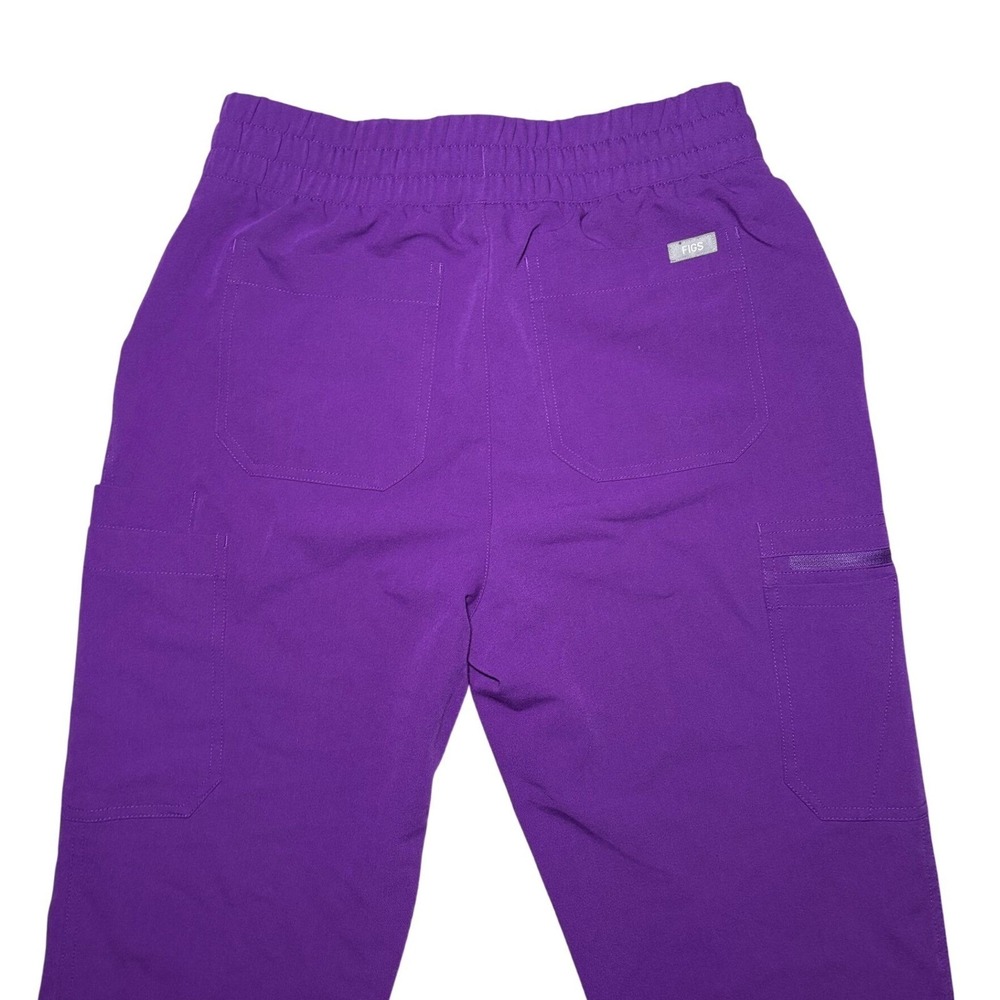 FIGS Yola Magic Purple Healthcare Skinny Scrub Pants Womens Size Small - Picture 7 of 8